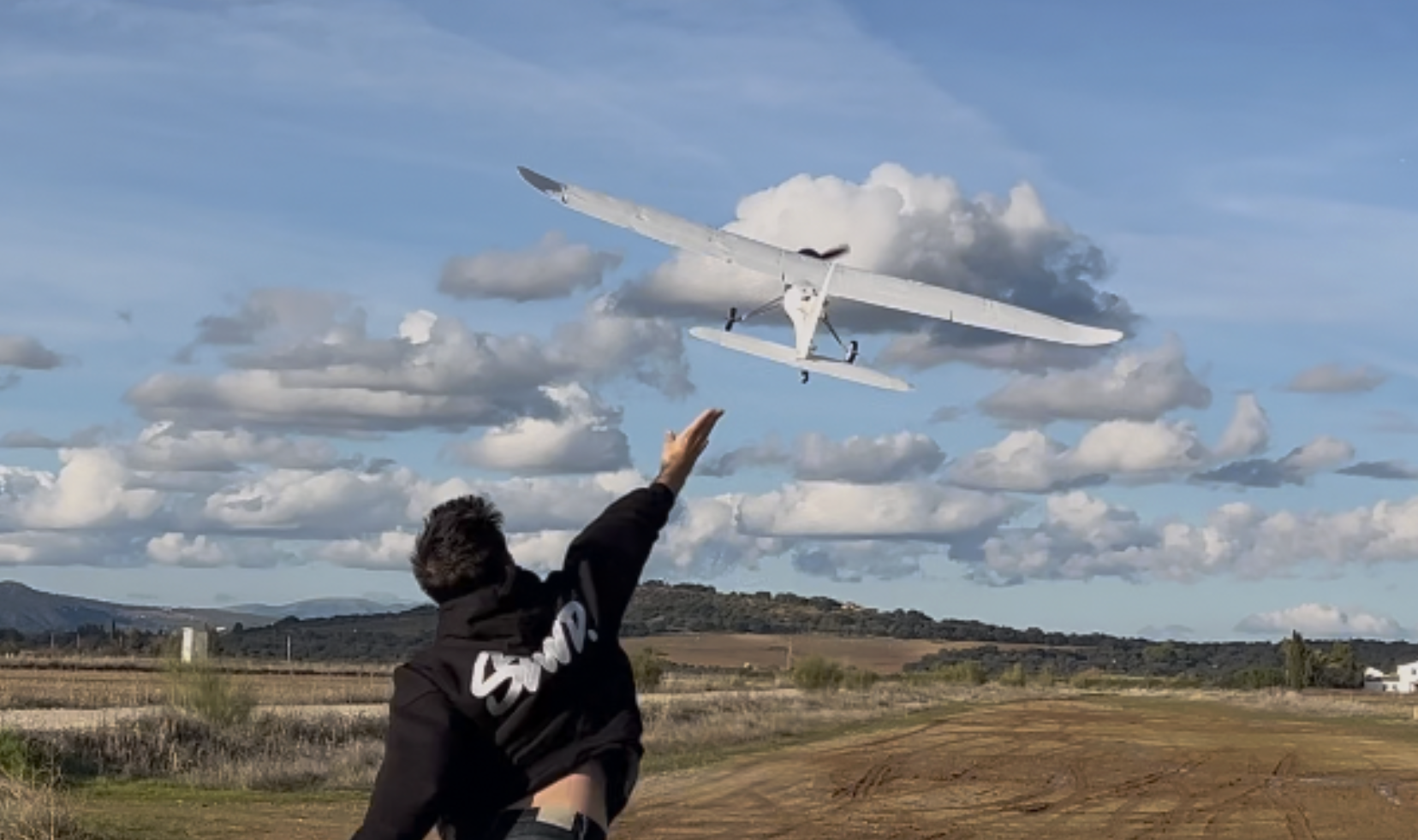 Sally's maiden flight